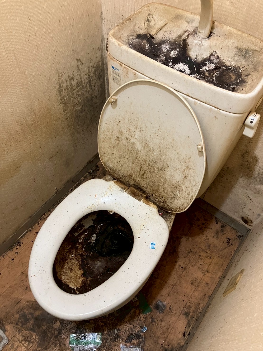 清掃前の画像
